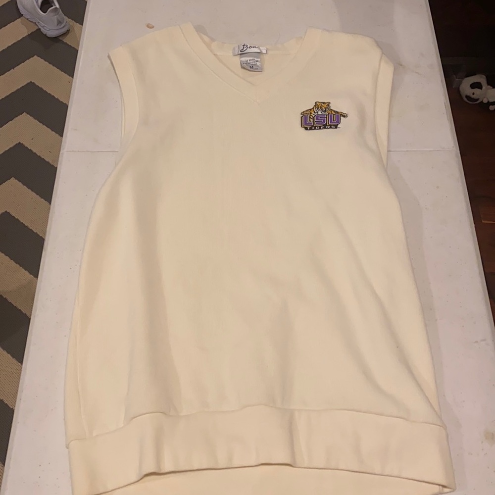 Vintage LSU vest size medium